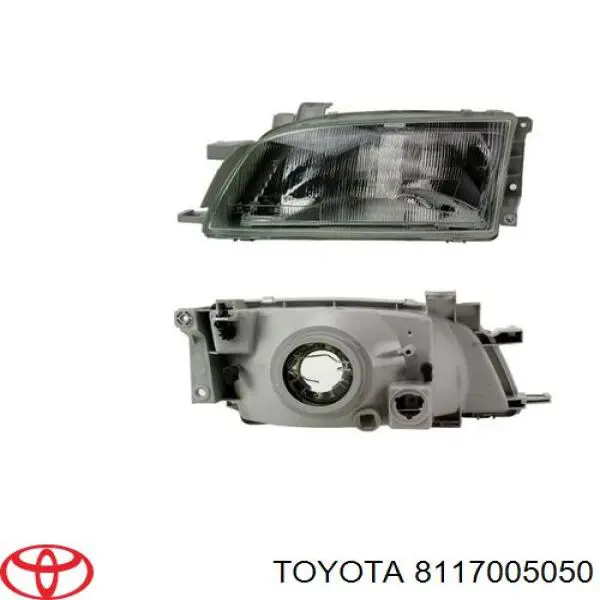 Фара левая 8117005050 Toyota