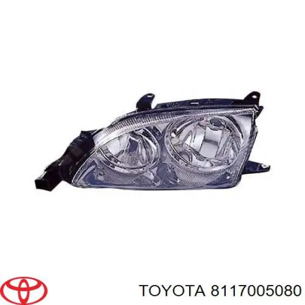 Фара левая 8117005080 Toyota