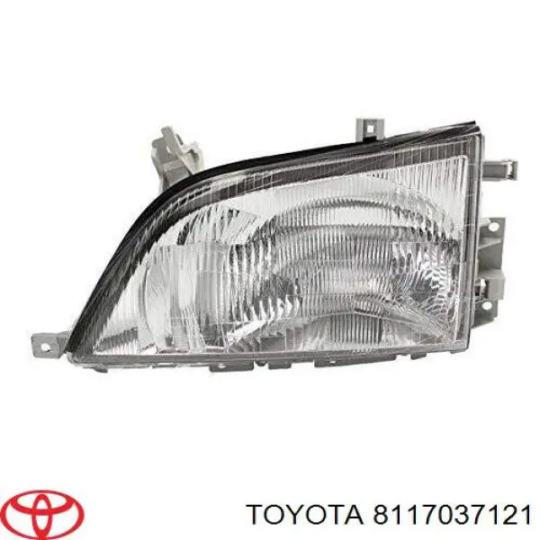 Фара левая 8117037121 Toyota