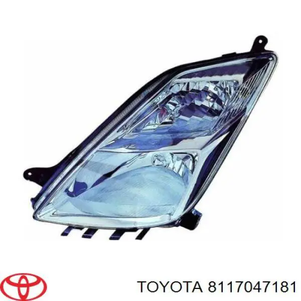 Фара левая Toyota 8117047181 цена, от 130.96 USD