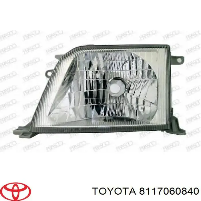 8117060840 Toyota luz esquerda