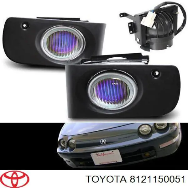 Купить 8121150051 Toyota Туманки