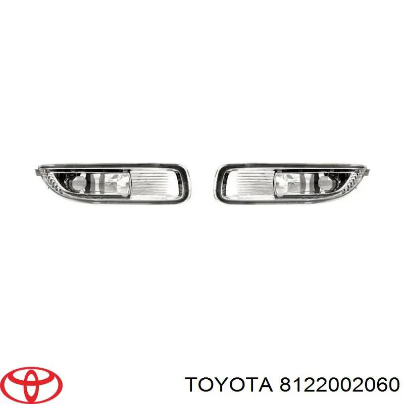 Фара противотуманная, левая Toyota 8122002060 цена, от 45.43 USD