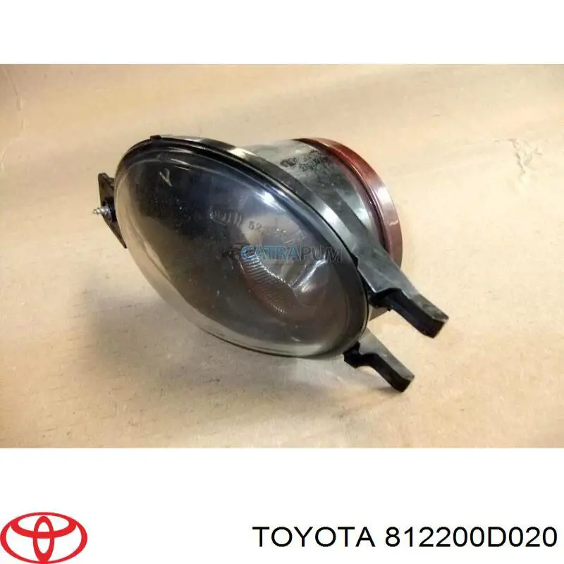 812200D020 Toyota luzes de nevoeiro esquerdas