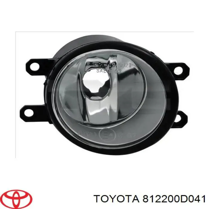 Купить 812200D041 Toyota Противотуманка левая
