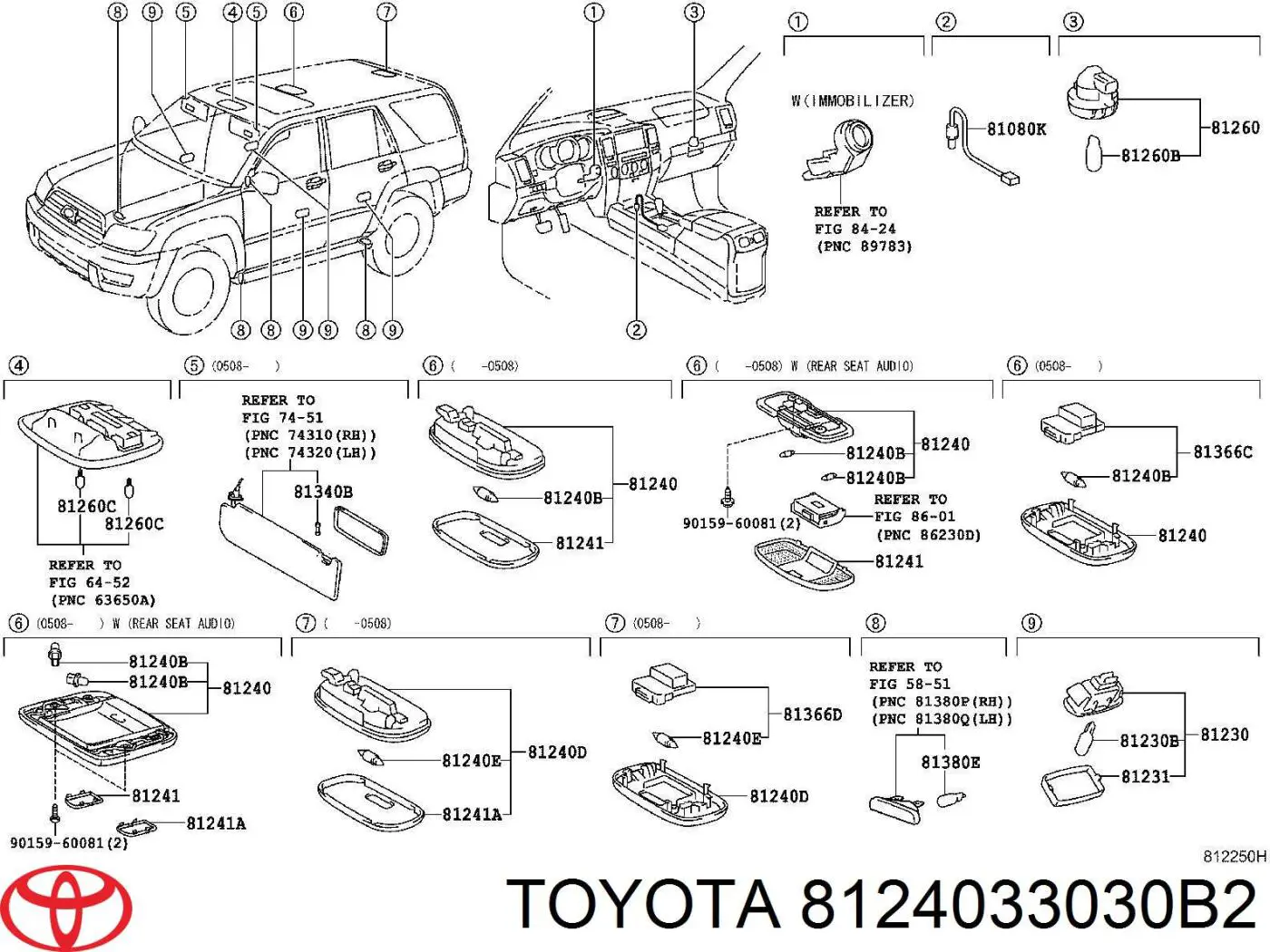  8124033030B2 Toyota