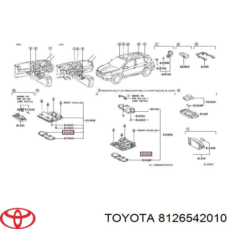 8126542010 Toyota 