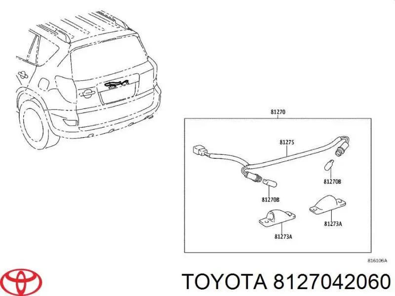  8127042060 Toyota