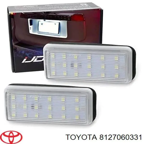 Купить 8127060331 Toyota Фонарь подсветки номерного знака