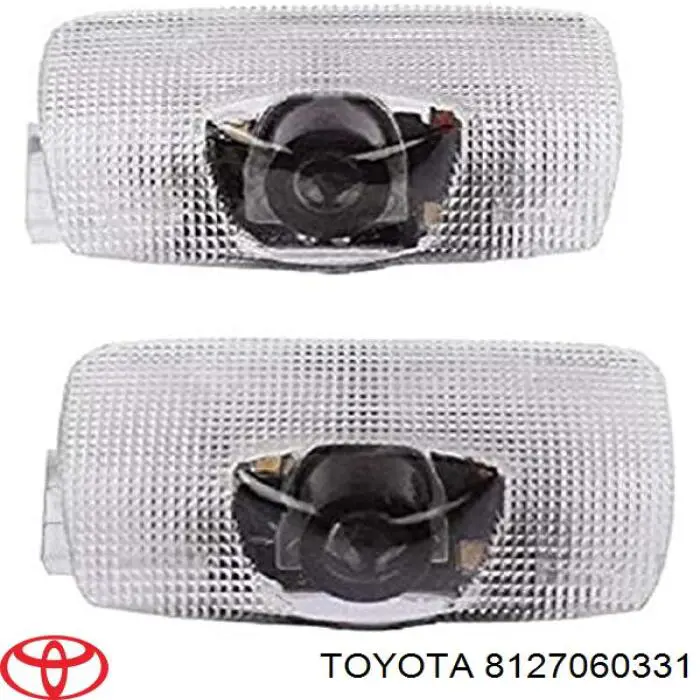 Фонарь подсветки заднего номера Toyota 8127060331 цена, от 24.52 USD