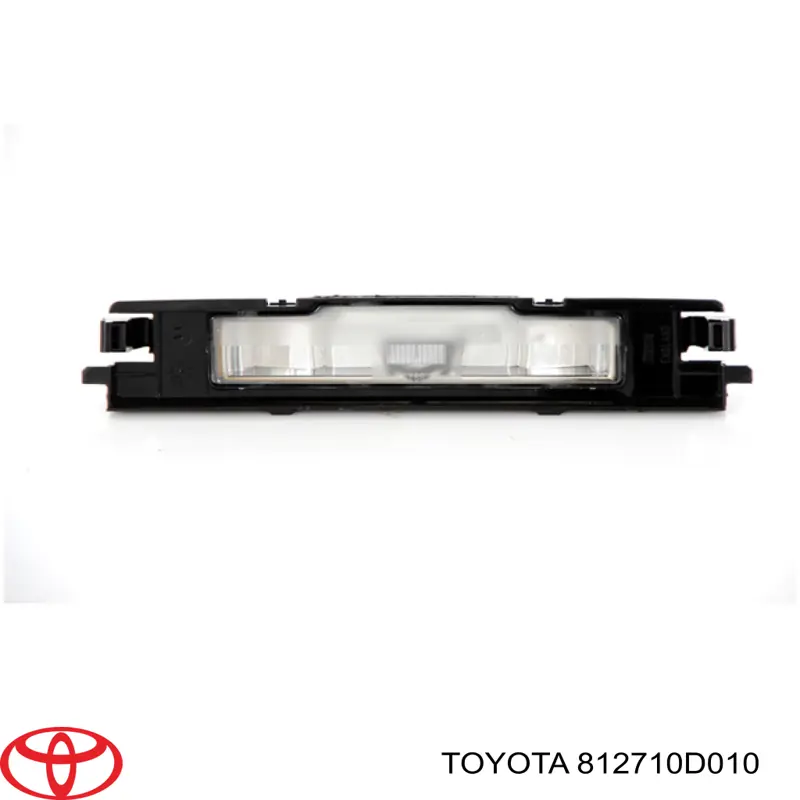 812710D010 Toyota фонарь подсветки заднего номерного знака
