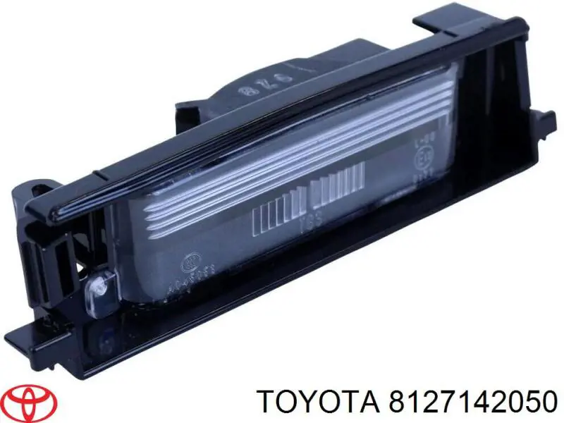 Caixa da luz de fundo de matrícula para Toyota RAV4 (A3)
