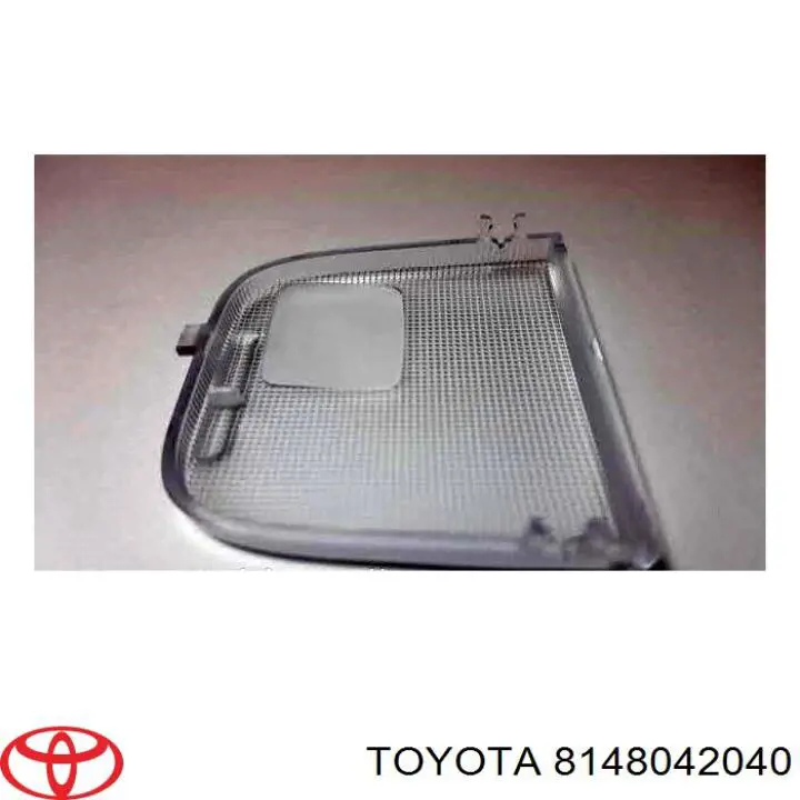 8148042040 Toyota lanterna de nevoeiro traseira direita