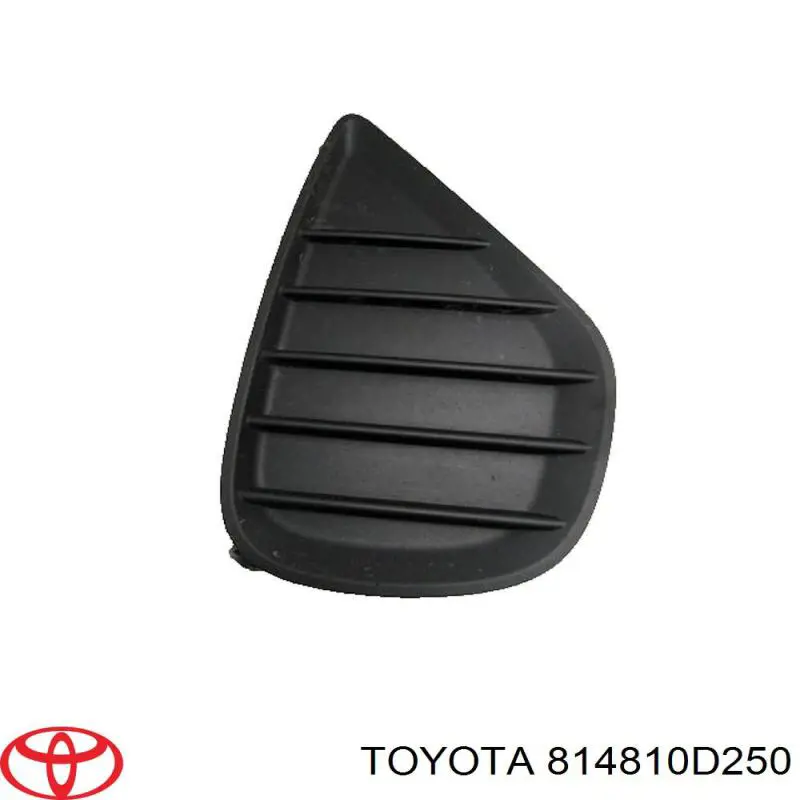 Grelha direita do pára-choque dianteiro para Toyota Yaris (P13)