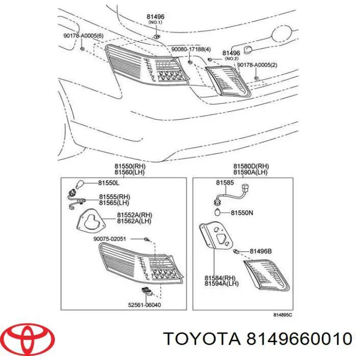  8149660010 Toyota