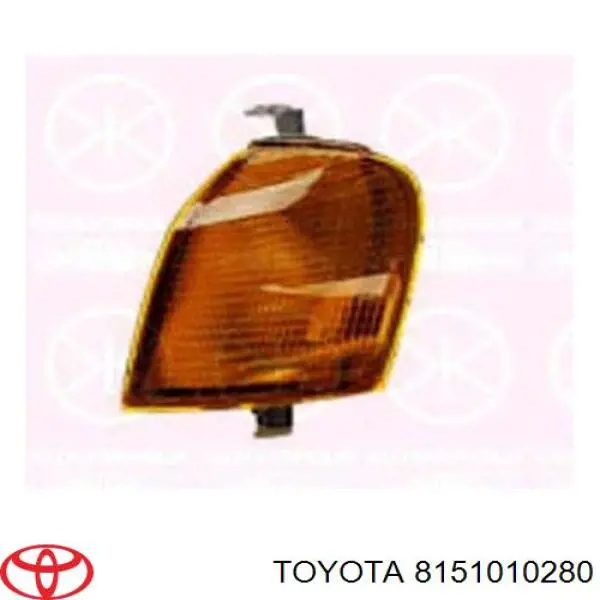 Указатель поворота правый на Toyota Starlet IV 