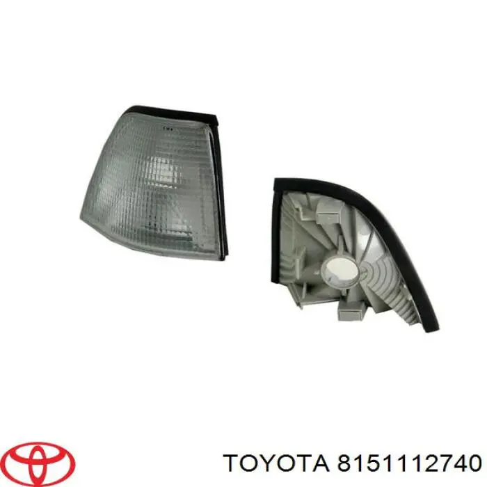 8151012740 Toyota Поворотник правый