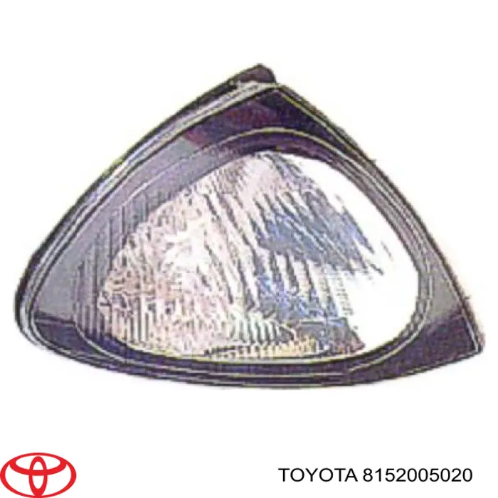 Указатель поворота левый Toyota 8152005020