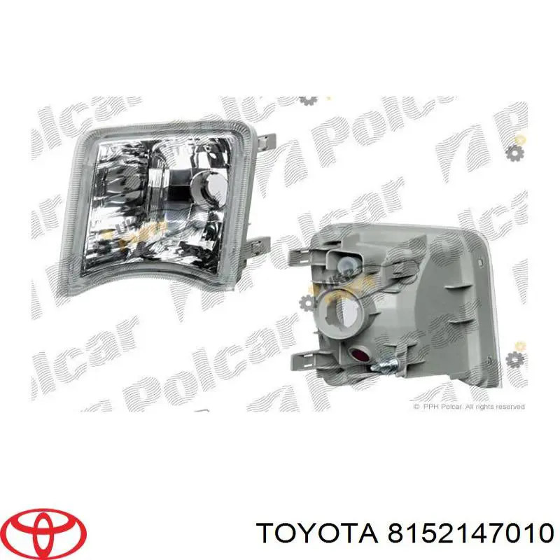 8152147010 Toyota Передний фонарь указателя поворота