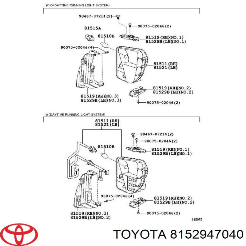 8152947040 Toyota 