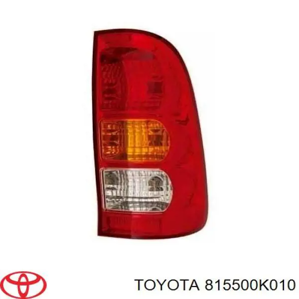 Фонарь задний правый 815500K010 Toyota