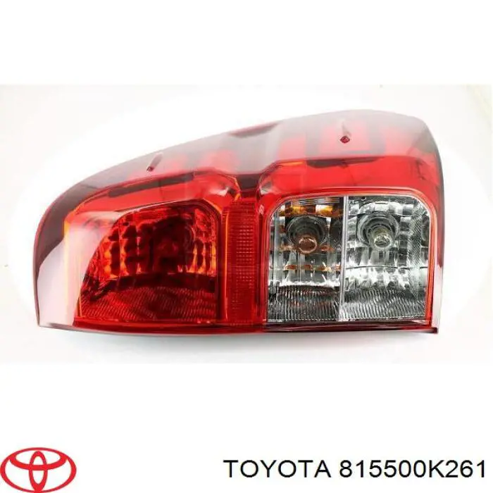 815500K261 Toyota lanterna traseira direita