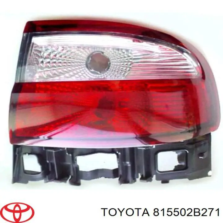 815502B271 Toyota фонарь задний правый внешний