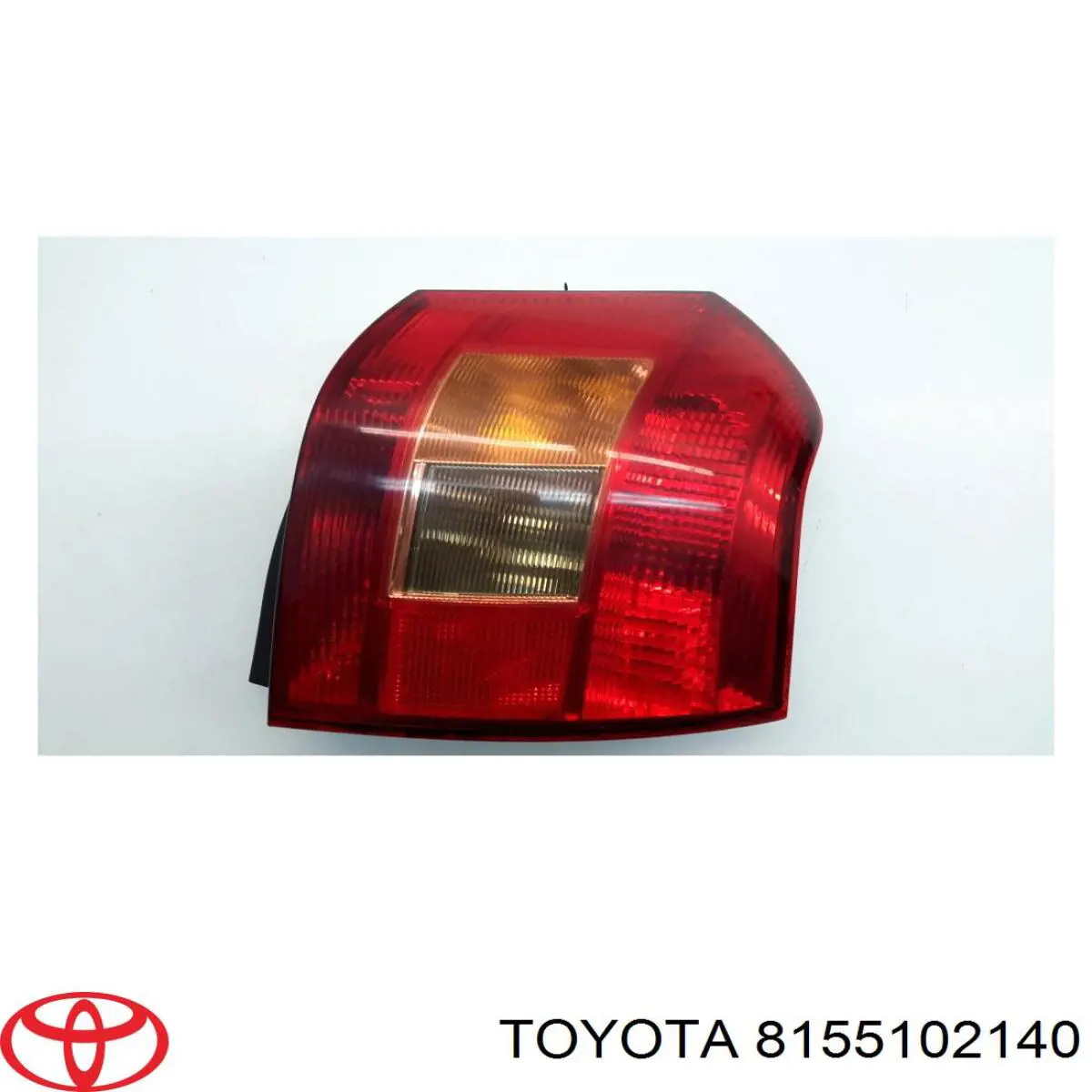 8155102140 Toyota lanterna traseira direita