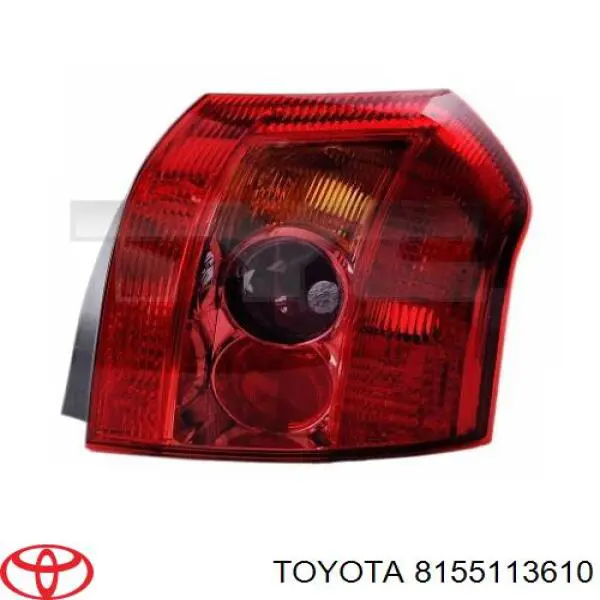 8155113610 Toyota lanterna traseira direita