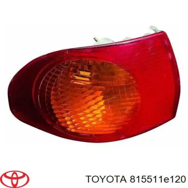 Стекло фонаря заднего внешнего правого Toyota 815511E120