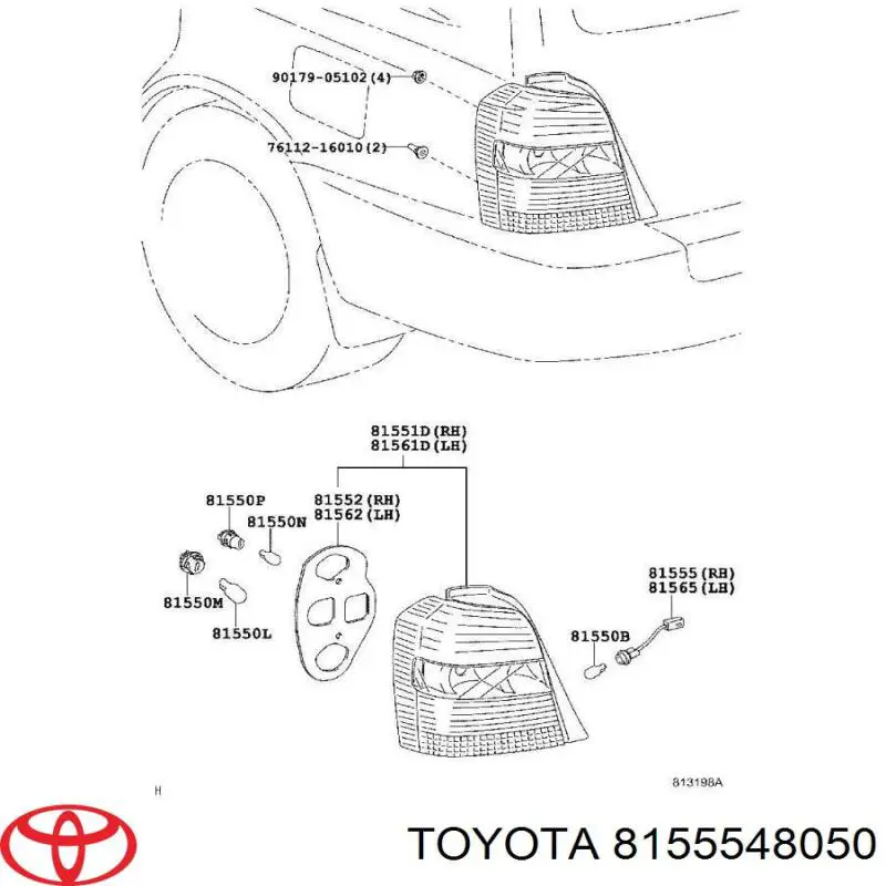  8155548050 Toyota