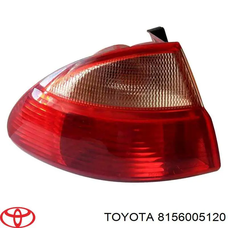 Задняя левая внешняя фара Toyota 8156005120 цена, от 44.34 USD