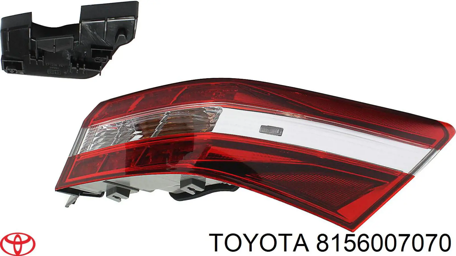 Задняя левая внешняя фара Toyota 8156007070 цена, от 277.65 USD