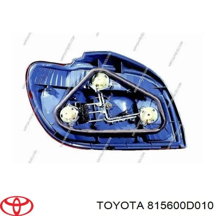 Задняя левая фара Toyota 815600D010 цена, от 42.49 USD