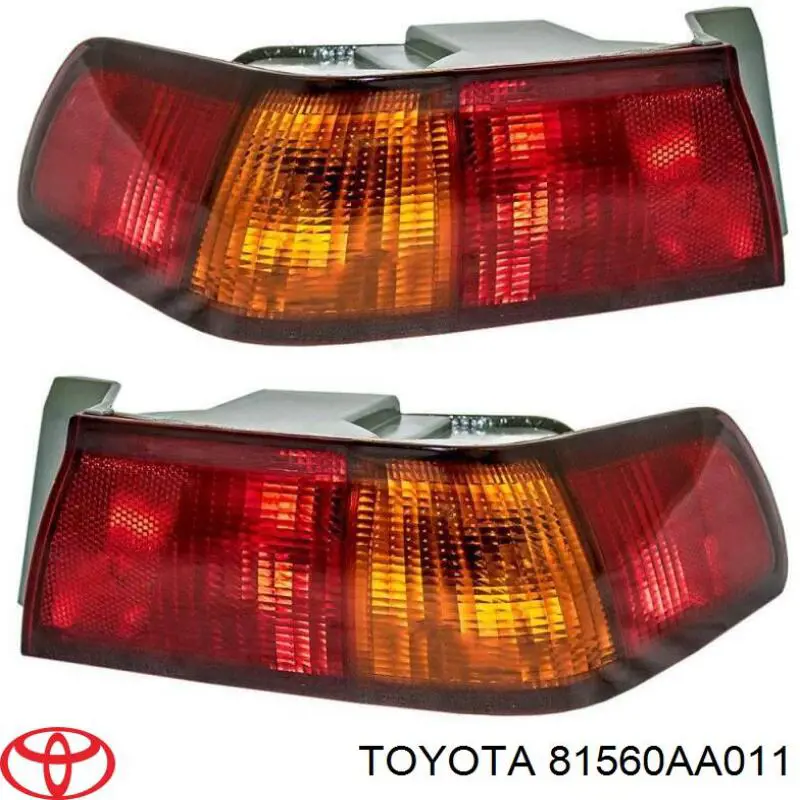 81560AA011 Toyota фонарь задний левый