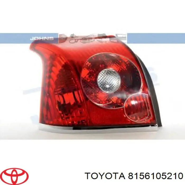 8156105210 Toyota фонарь задний левый