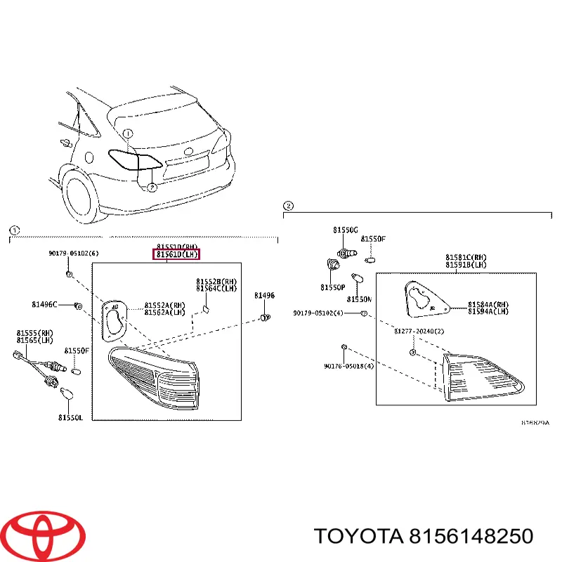 8156148250 Toyota 