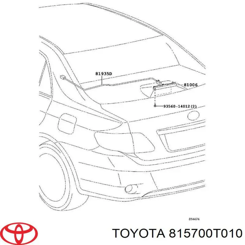 815700T010 Toyota 