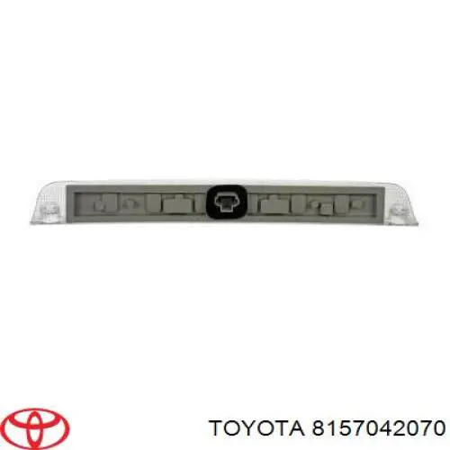Sinal de parada traseiro adicional para Toyota Previa (ACR50)