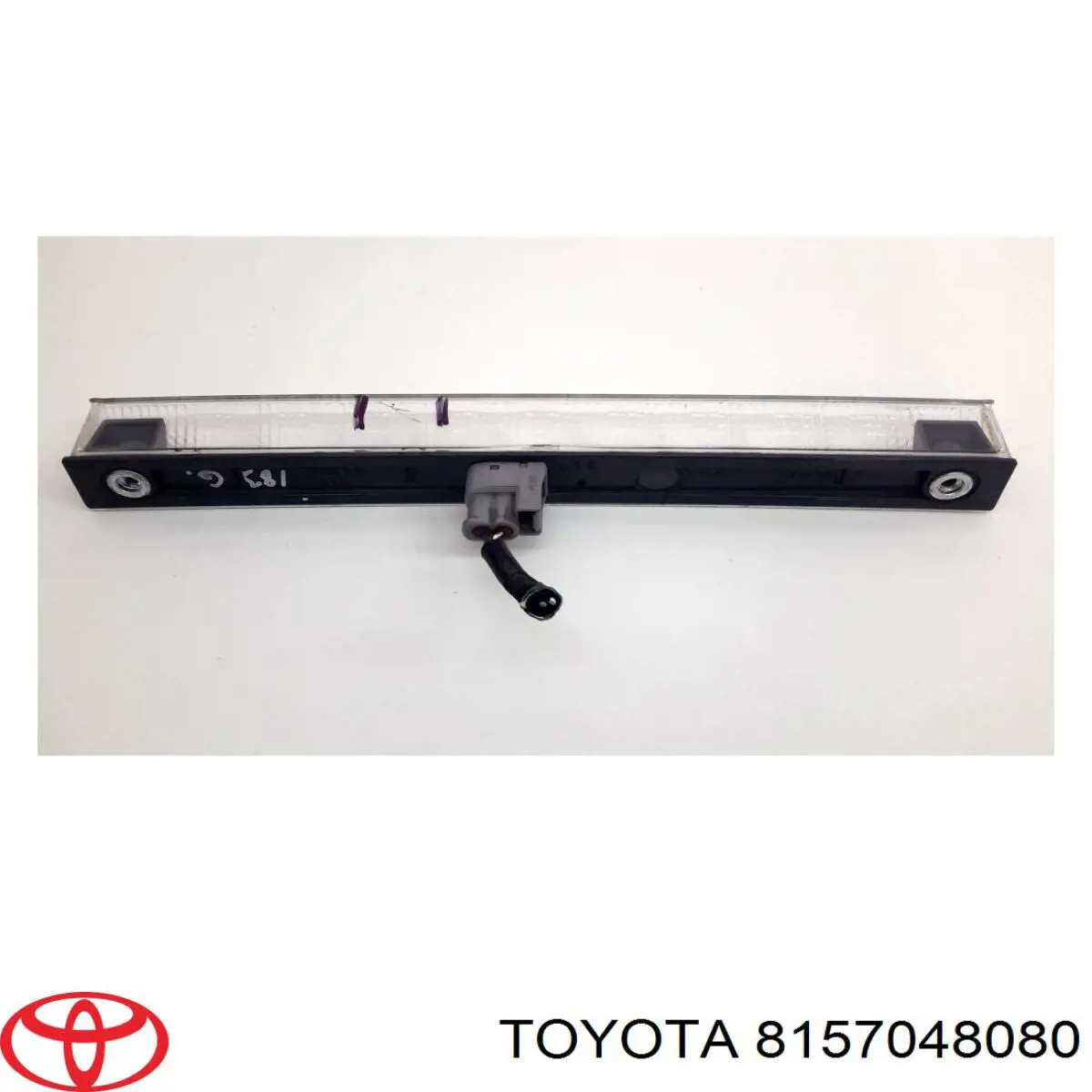Sinal de parada traseiro adicional para Toyota RAV4 V A5