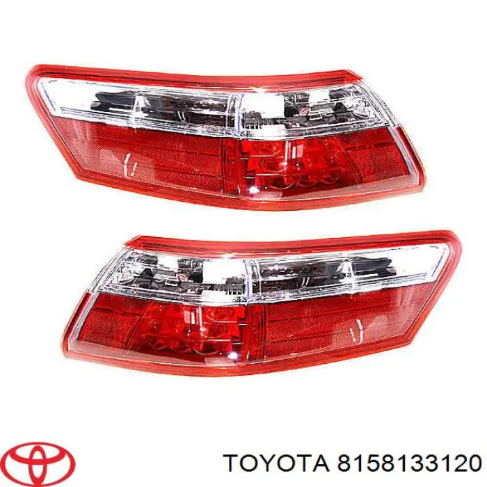 Lanterna traseira direita interna para Toyota Camry (V40)