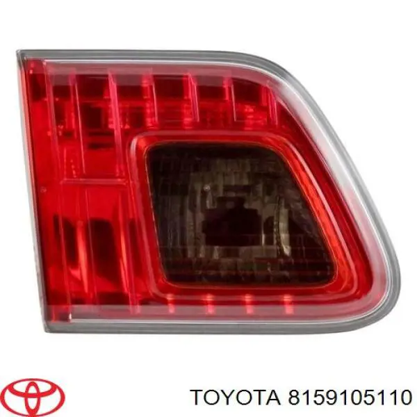 8159105110 Toyota фонарь задний левый внутренний