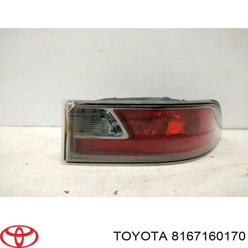 Фара противотуманная задняя, правая Toyota 8167160170 цена, от 101.35 USD
