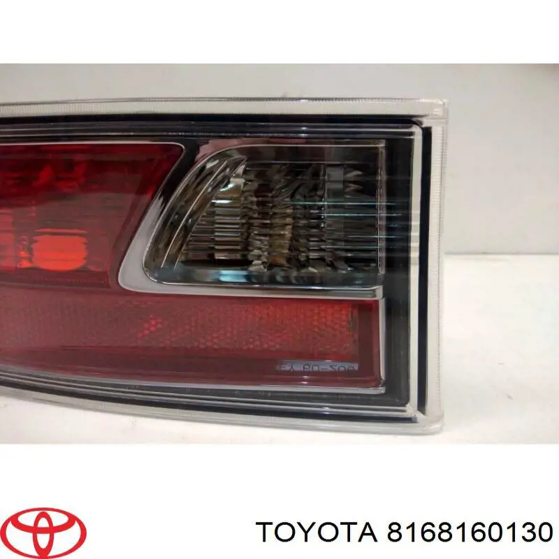 Фонарь противотуманный задний левый 8168160130 Toyota