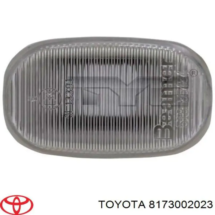 Luz intermitente no pára-lama para Toyota Corolla (R10)