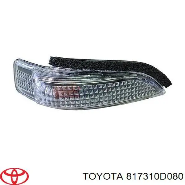 817310D080 Toyota pisca-pisca de espelho direito