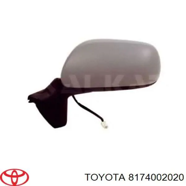 8174002020 Toyota Pisca-pisca de espelho esquerdo