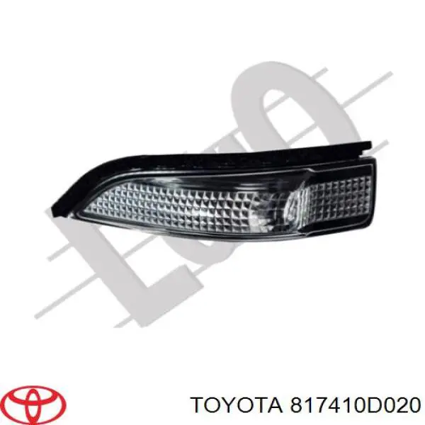 Pisca-pisca de espelho esquerdo para Toyota Yaris (P13)