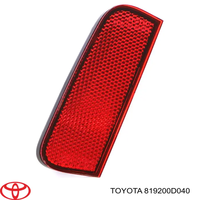 819200D040 Toyota Левый катафот бампера