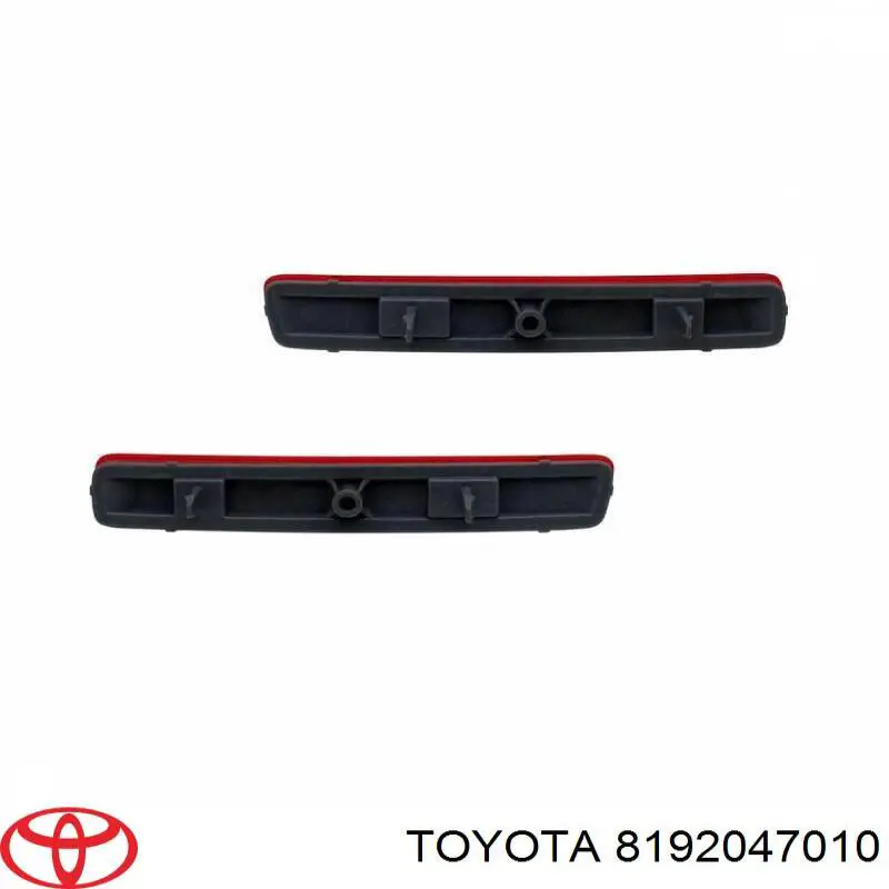 Купить 8192047010 Toyota Левый катафот заднего бампера